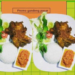 Paket Double Ayam Dada Rempah