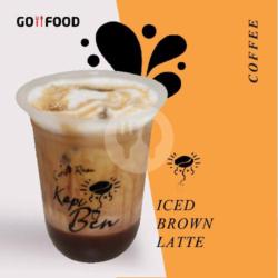 Iced Brown Latte