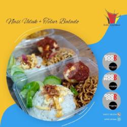 Nasi Uduk   Telur Balado