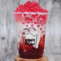 Strawberry Popping Boba