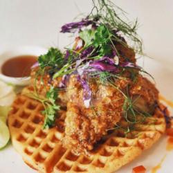 Mexican Chicken And Waffle