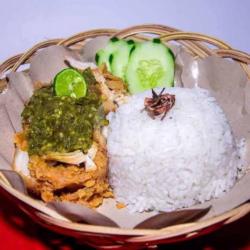 Nasi Ayam Geprek Sambel Ijo