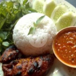 Ayam Bakar Dada Bumbu Rujak Plus Nasi