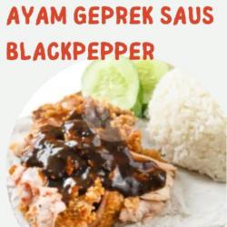 Ayam Saus Blackpepper   Nasi