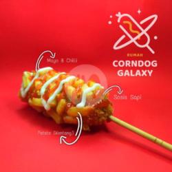 Corndog Kentang Full Sosis