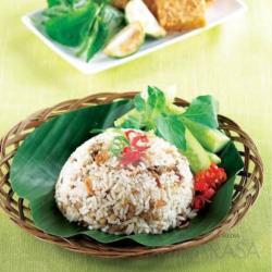 Nasi Tutuk Oncom Biasa