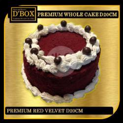 Dbox Premium Red Velvet Cake D20cm