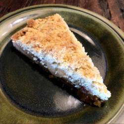 Apple Crumble Tart Slice