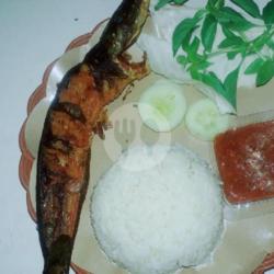 Lele Sambel Geprek   Nasi Uduk