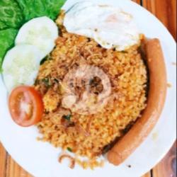 Nasi Goreng Sostel (sosis Telor)