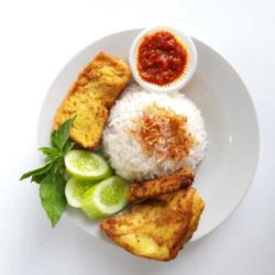 Paket Nasduk   Ayam Goreng   Tahu Goreng