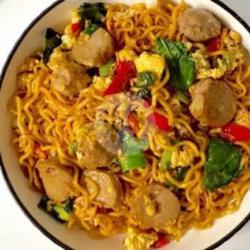 Mie Tek Tek Bakso4 Pedas Telur Orek