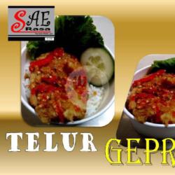 Telur Geprek