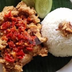 Nasi Ayam Geprek Kress Sambel Bawang