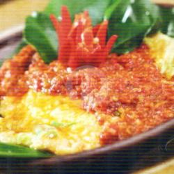 Nasi Telor Ceplok Balado