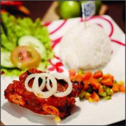Nasi Iga Bakar Bbq