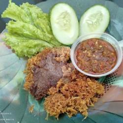 Daging Sapi Gepuk Serundeng ( Tanpa Nasi )