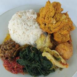 Nasi Telur Ikan Tuna Gulai