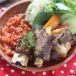 Iga Penyet Sambel Merah