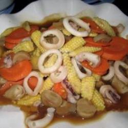 Jagung Muda Cah Seafood