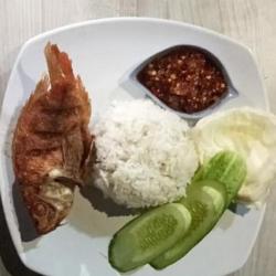 Bawal Belur   Nasi