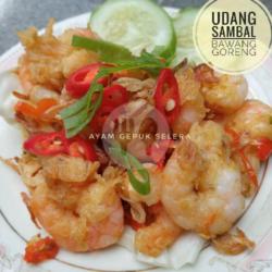 Udang Sambal Bawang Goreng (tanpa Nasi)