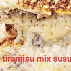 Tiramisu Susu Nanas Coklat