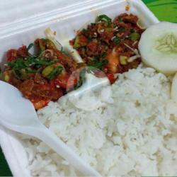 Udang Rica Pete   Nasi