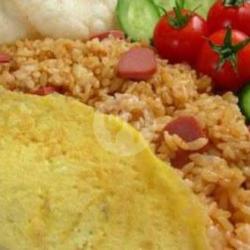 Nasi Goreng  Sosis Double Telur Dadar/ceplok