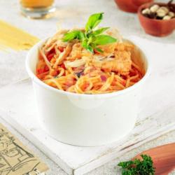 Spaghetti Ayam Geprek Bowl