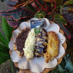 Paket Fried Banana With Toping