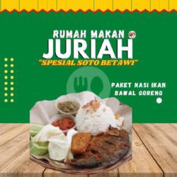 Paket Ikan Bawal Goreng   Tahu/tempe