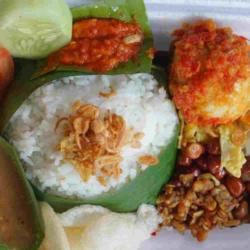Nasi Putih Telur Balado