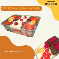 Medium 500 Ml Topping Mix Keju Dan Coklat