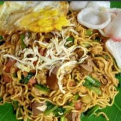 Mie Goreng Telor  Ayam Suwir