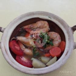 Sop Udang   Nasi