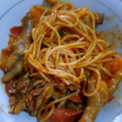 Spageti Tulang Ceker Sayur Keju