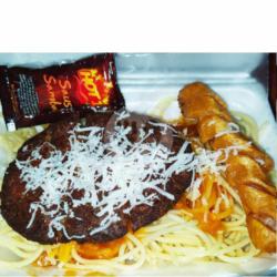 Spaghetti Beef   Sosis