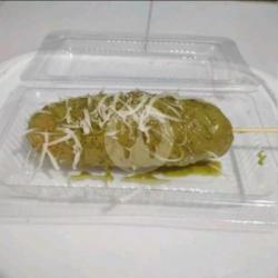 Sate Pisang Cruncy Grentea Toping Keju