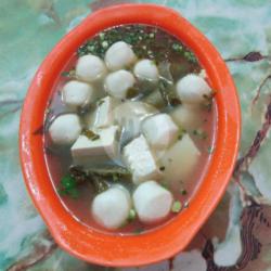 Kuah Bakso Ikan Sayur Asin