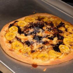 Caramel Banana Choco Pizza 20cm