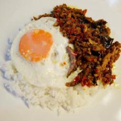 Nasi Cakalang Suwir Rica