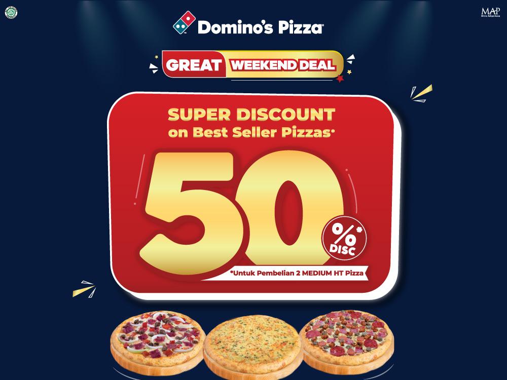 Daftar Harga Menu Delivery Domino's Pizza, Antapani, Bandung Terbaru ...