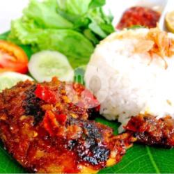 Ayam Penyet Bakar Sambal Pedas