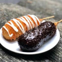 Corndog Mozarella Keju Coklat