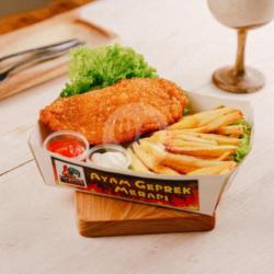 French Fries Chicken Katsu