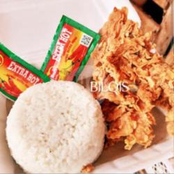 Chiken Krispy   Nasi Jeruk Manis