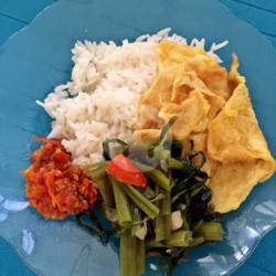 Nasi Telur Tumisan/sayur