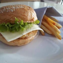 Burger Ayam   Cheese