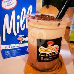 Es Boba Varian Rasa With Toping Coklat